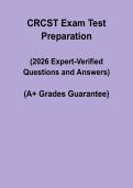 CRCST &vert; Exam Test Prep & Practice Guide PDF