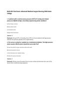 NUR 265 Final Exam&colon; Advanced Medical-Surgical Nursing 2026 Galen College