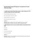 NUR 265 Medical-Surgical Nursing Exam 3 Comprehensive Practice 2026 Galen College