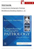 Comprehensive Radiographic Pathology &lpar;Eisenberg 8th Edition&rpar; Chapters 1&ndash;12 &ndash; Test Bank Style Practice Questions and Study Guide
