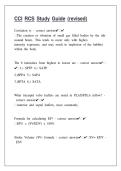 CCI RCS Study Guide &lpar;Revised&rpar; &vert; Complete Certified Credit Professional Notes &vert; Exam Preparation & Revision Guide