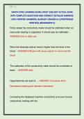 DAVITA STAR LEARNING EXAM LATEST 2026-2027 ACTUAL EXAM  WITH COMPLETE QUESTIONS AND CORRECT DETAILED ANSWERS  &lpar;100&percnt; VERIFIED ANSWERS&rpar; &vert;ALREADY GRADED A&plus;&vert; &vert;&vert;PROFESSOR  VERIFIED&vert;&vert; &vert;&vert;BRANDNEW&excl;&excl;&excl;&vert;&vert; 