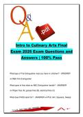 Intro to Culinary Arts Final Exam Questions &lpar;200&plus;&rpar; &vert; Food Safety&comma; Cooking Techniques&comma; Nutrition&comma; Baking &vert; Culinary Arts