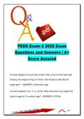 PEDS Exam 4 Questions &lpar;120&plus;&rpar; &vert; Pediatric Development&comma; Immunizations&comma; Safety&comma; Neonatal Disorders &vert; Nursing