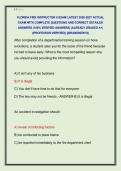 FLORIDA FIRE INSTRUCTOR II EXAM LATEST 2026-2027 ACTUAL  EXAM WITH COMPLETE QUESTIONS AND CORRECT DETAILED  ANSWERS &lpar;100&percnt; VERIFIED ANSWERS&rpar; &vert;ALREADY GRADED A&plus;&vert;  &vert;&vert;PROFESSOR VERIFIED&vert;&vert; &vert;&vert;BRANDNEW&excl;&excl;&excl;&vert;&vert; 
