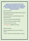 GEORGIA DDA 6-HOUR DEFENSIVE DRIVER & DRIVER  IMPROVEMENT EXAM LATEST 2026-2027 ACTUAL EXAM WITH  COMPLETE QUESTIONS AND CORRECT DETAILED ANSWERS &lpar;100&percnt;  VERIFIED ANSWERS&rpar; &vert;ALREADY GRADED A&plus;&vert; &vert;&vert;PROFESSOR  VERIFIED&vert;&vert; &vert;&vert;BRANDNEW&excl;&excl;&excl;&vert;&vert;