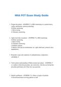 NHA PCT Exam Study Guide 