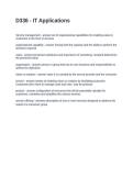 D336 - IT Applications Questions and Answers