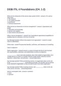 D336 ITIL 4 Foundations &lpar;CH&period; 1-2&rpar;&period; Questions and Answers 