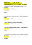 MCOLES Exam Bundle With 100&percnt; Correct Answers 2025