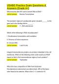 USABO Practice Exam Questions & Answers &lpar;Grade A&plus;&rpar;&period;docx