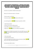 CFRN &lbrace;AIRCRAFT FUNDAMENTALS&rcub; &ndash; CERTIFIED FLIGHT REGISTERED NURSE &ndash; REAL EXAM QUESTIONS & VERIFIED ANSWERS &ndash; PASS FIRST ATTEMPT GUARANTEED &ndash; BRAND NEW 2026 UPDATE&excl;&excl;&excl;&excl;&excl;