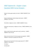 WSET Diploma D1 - Chapter 1 Exam Questions With Correct Answers&period;