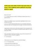 GCOR Study Guide 2026&sol; GCOR Study Guide &lpar;Rules For Exam&rpar; 2 SETS COMPILED WITH COMPLETE SOLUTION RATED A&plus; NEW&excl;&excl;