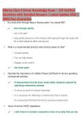 Alberta Class 4 Driver Knowledge Exam &ndash; 155 Verified  Questions with Detailed Answers &vert; Latest Update 2026 &vert;  100&percnt; Pass Guarantee