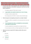 Alberta Commercial Driver License Exam Bundle &vert; Class 1&comma; 3&comma; 4 &plus; Safety Fitness &lpar;SFC&rpar; Questions & Answers &vert; Full Prep Pack &vert; Latest 2026 Verified