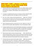2026&sol;2027 AAPC - Chapter 13 Review Exam&comma; Chapter 13 CPC Study Guide With Correct Answers &lpar;Graded A&plus;&rpar;