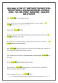 CWEA GRADE 4  STUDY SET- WASTEWATER TREATMENT OPERATOR CERTIFICATION&ndash; REAL EXAM QUESTIONS & VERIFIED ANSWERS &ndash; PASS FIRST ATTEMPT GUARANTEED &ndash; BRAND NEW 2026 UPDATE&excl;&excl;&excl;&excl;&excl;