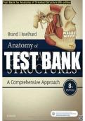 Test Bank for Anatomy of Orofacial Structures 8th Edition by Brand & Isselhard &ndash; Recent Complete Verified Guide