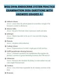WGU D465 OBJECTIVE ASSESSMENT EXAM SCRIPT 2026 109 QUESTIONS AND ANSWERS COMPREHENSIVE STUDY GUIDE 100&percnt; CORRECT