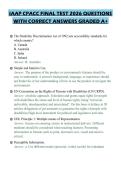 IAAP CPACC FINAL TEST 2026 QUESTIONS WITH CORRECT ANSWERS GRADED A&plus;