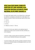 WGU D488 QUIZ BANK COMPLETE  QUESTION SET AND ANSWERS 2026  UPDATED EDITION ACCURATE STUDY  MATERIAL ELITE PREP GRADED A&plus; 