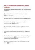 2W151B Volume 2Exam questions and answers  Graded A&plus; 