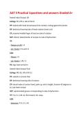 AAT 3 Practical 1questions and answers Graded A&plus; 