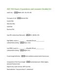 ACC 531 Exam 2 questions and answers Graded A&plus; 
