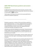 ANCC FNP Board Exam questions and answers  Graded A&plus; 
