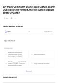 Sut Jhally Comm 289 Exam 1 2026 &lpar;Actual Exam&rpar; Questions with verified Answers &lpar;Latest Update 2026&rpar; UPDATE&excl;&excl;