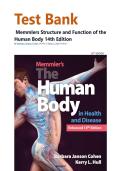 Test Bank Memmlers Structure and Function of the Human Body 14th Edition by Barbara Janson Cohen &lpar;Author&rpar;&comma; Kerry L&period; Hull &lpar;Author&rpar;&period; Complete Guide A&plus;&period;
