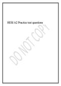 HESI A2 Practice test questions 2026&period;pdf