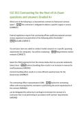 CLC 011 Contracting for the Rest of Us Exam  questions and answers Graded A&plus; 