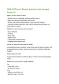 CON 367 Exam 1 Review questions and answers  Graded A&plus;  What is a Project delivery system&quest; - Defines structure&comma; relationship&comma; and processes for a project - Details the roles and responsibilities of all parties - Outlines how a project will be designed&comma; co