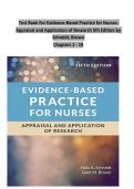 Evidence-Based Practice for Nurses 5th Edition Exam Prep 2026 &ndash; Appraisal & Application of Research Notes&comma; Summary & Q&A &vert; Latest Update &vert; 100&percnt; Pass Guarantee
