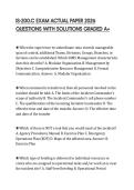 IS-200&period;C EXAM ACTUAL PAPER 2026 QUESTIONS WITH SOLUTIONS GRADED A&plus;