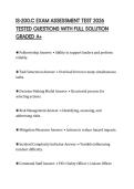 IS-200&period;C EXAM ASSESSMENT TEST 2026 TESTED QUESTIONS WITH FULL SOLUTION GRADED A&plus;