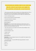 NAMS MENOPAUSE CERTIFICATION EXAM LATEST 2026 UPDATE&vert; COMPLETE QUESTIONS AND CORRECTLY WELL DEFINED ANSWERS 100&percnt; GUARANTEED PASS