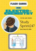 Electrochemistry Flash Card
