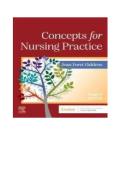 Concepts for Nursing Practice 4th Edition by Giddens&colon; Complete Test Bank &lpar;Verified Q&A&rpar;