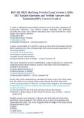BSN HESI 266 Med Surg Exam latest Fall 2026&sol;2027 updated Questions and Verified Answers with Complete Solutions&vert; Nightingale Graded A