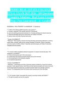 PERRY REAL ESTATE COLLEGE FINAL EXAM 2025-2026 &vert; 100 Questions &vert; Complete Solutions &vert; Real Estate License Prep &vert; Pass Guaranteed - A&plus; Graded