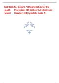 Test Bank for Gould&rsquo;s Pathophysiology for the Health Professions 7th Edition by VanMeter & Hubert &vert; Chapters 1&ndash;28 &vert; Exam Questions & Answers