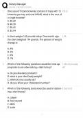 Dietary Manager Certification &sol; Study Guide 2025 &sol; Practice Test &sol; Score 100&percnt;