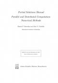 Partial Solutions Manual for Parallel and Distributed Computation&colon; Numerical Methods by Dimitri P&period; Bertsekas and John N&period; Tsitsiklis