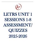 letrs&lowbar;unit&lowbar;1&lowbar;sessions&lowbar;1&lowbar;8&lowbar;assessment&lowbar;quizzes&lowbar;&lowbar;complete and correct answers 2025-2026&period;
