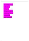 Test Bank &mdash; Nursing Leadership & Management &vert; Complete All Chapters &vert; Verified Questions&comma; Answers & Rationales &vert; Latest Version