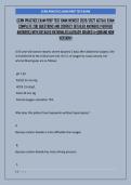 CCRN PRACTICE EXAM PREP TEST BANK NEWEST 2026&sol;2027 ACTUAL EXAM  COMPLETE 200 QUESTIONS AND CORRECT DETAILED ANSWERS &lpar;VERIFIED  ANSWERS&rpar; WITH DETAILED RATIONALES &vert;ALREADY GRADED A&plus;&vert;&vert;BRAND NEW  VERSION&excl;&excl;