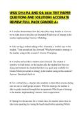 WGU D753 PA AND OA 2026 TEST PAPER QUESTIONS AND SOLUTIONS ACCURATE REVIEW FULL PACK GRADED A&plus;